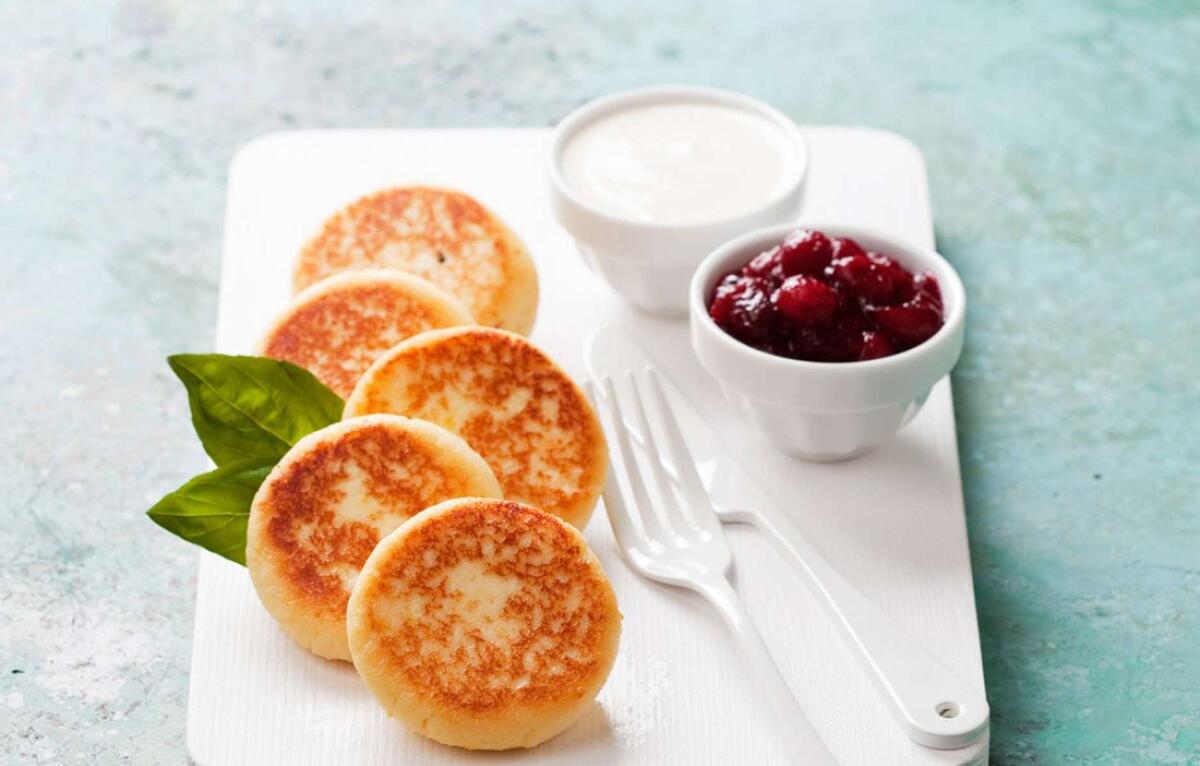 Сырники с бананом