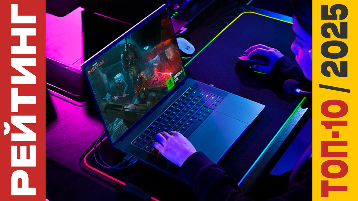 ТОП-10 Игровых ноутбуков 2025 года: Рейтинг лучших моделей