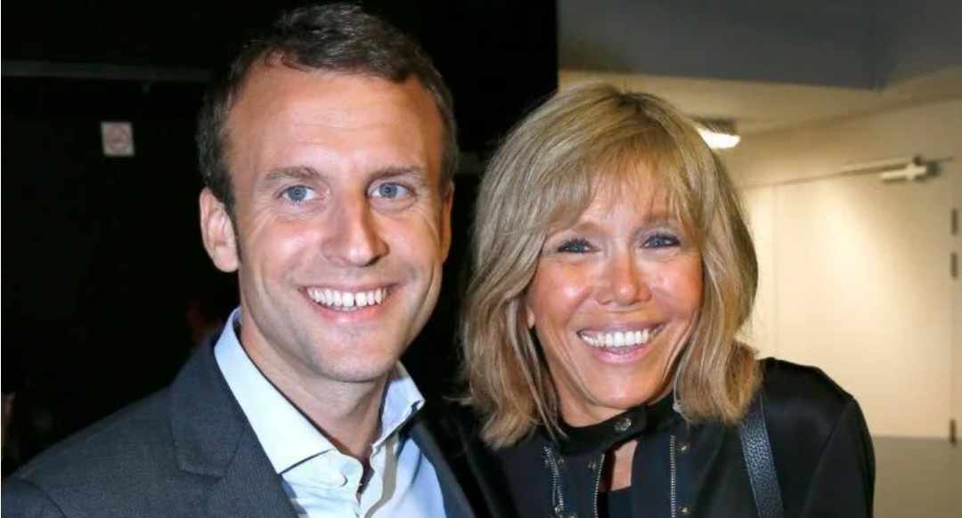 Эммануэль Макрон и Брижит Макрон.