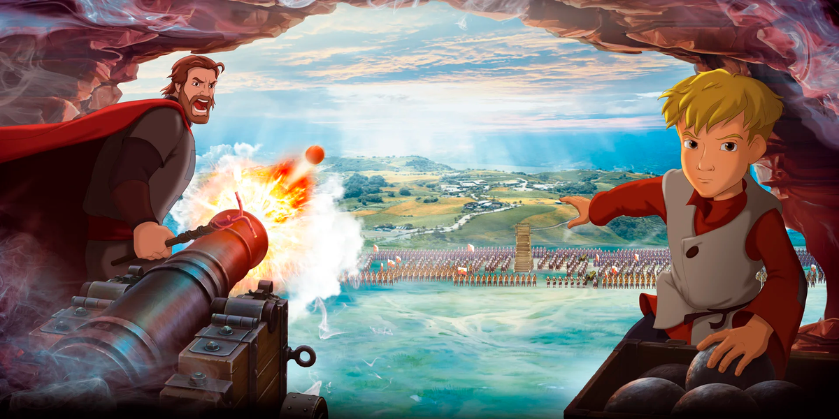 Постер мультфильма «Крепость. Щитом и мечом»