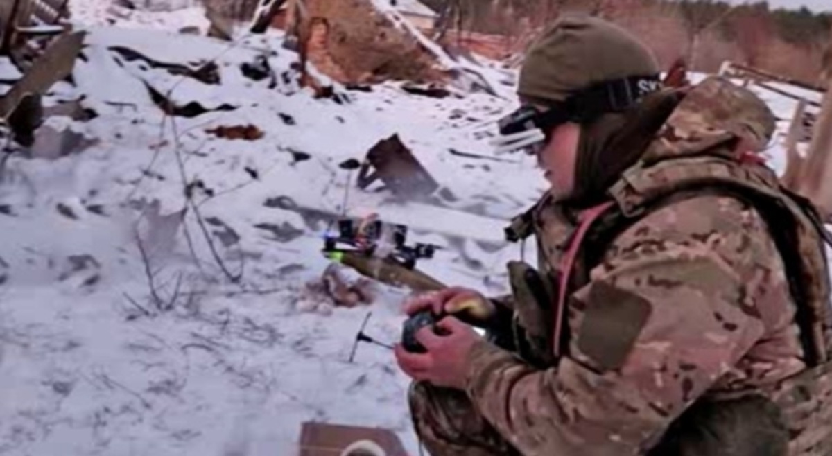    Полет "Буревестника": спецрепортаж «Вестей-Курск» с передовой