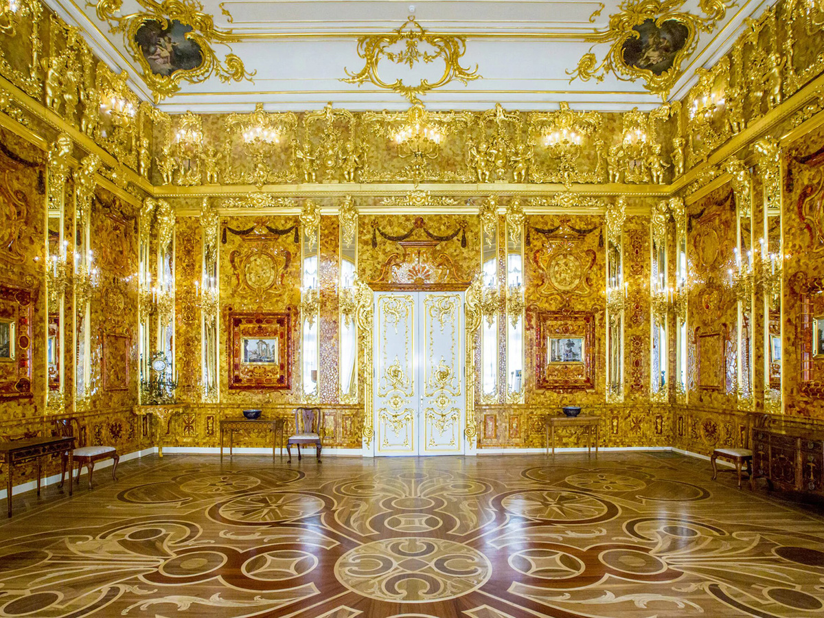 Янтарная комната, фото с официального сайта