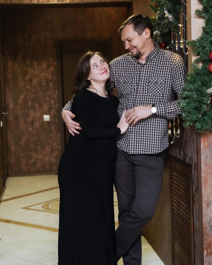 Пелагея Сирота с мужем