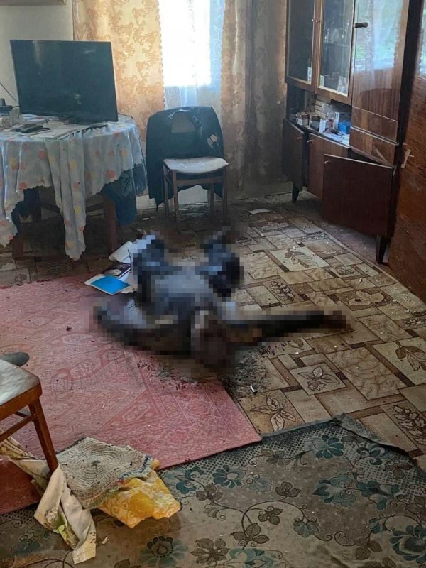    Страшная картина расправы над ветеранами предстала перед нашими бойцами. Телеграм-канал «Крылатые».