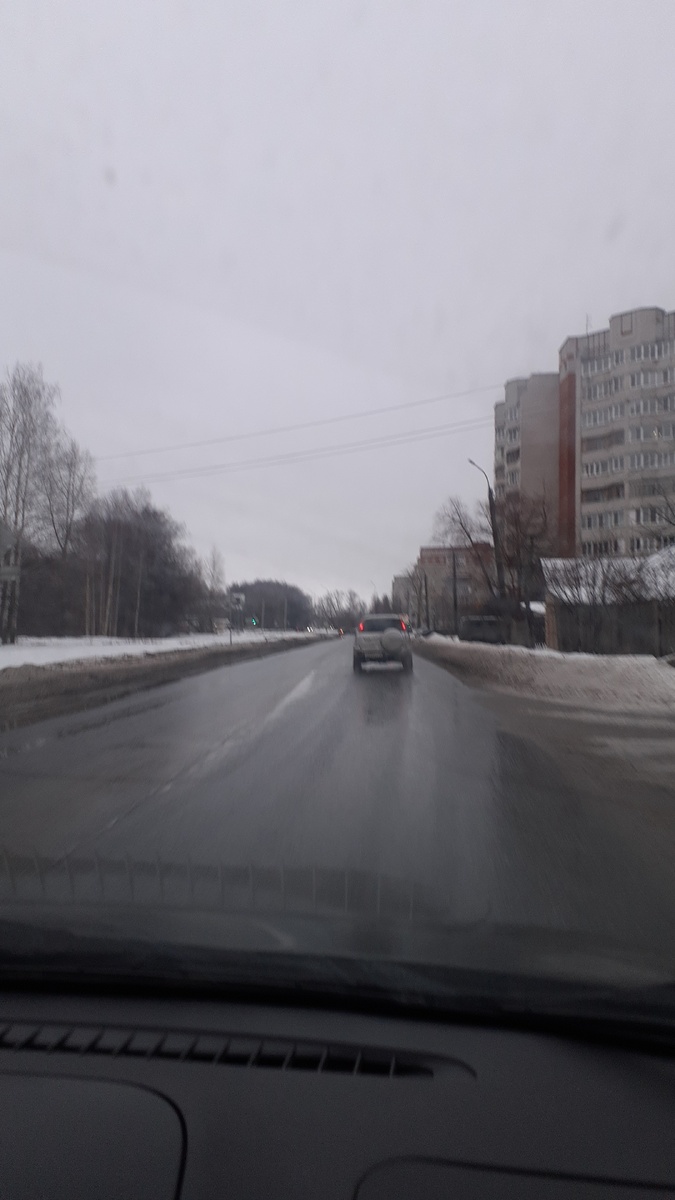 г.Йошкар-Ола, ул.Дружбы . Мы отправились в путь..Погода-  Оттепель....  