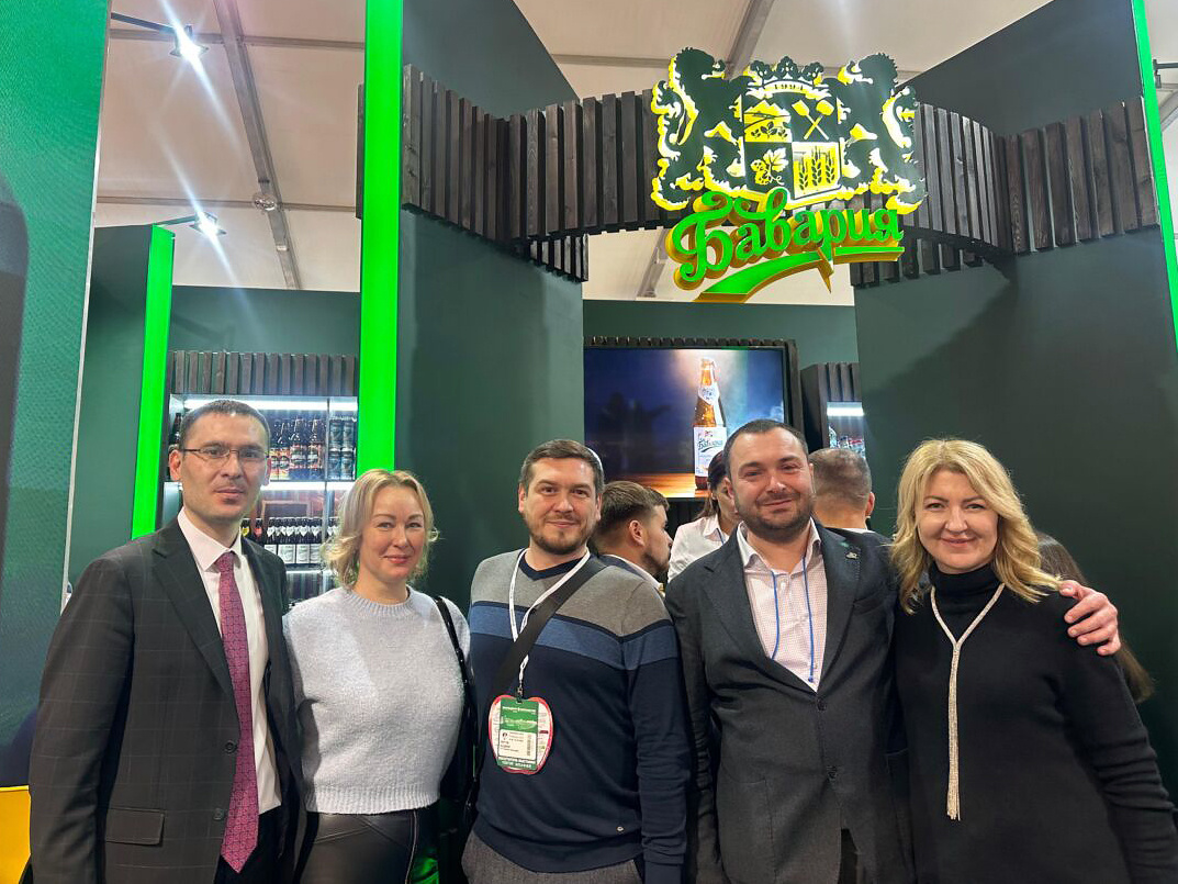 Сотрудники ГКПД «Бавария» на «Продэкспо-2025». Фото из личного архива сотрудников.  