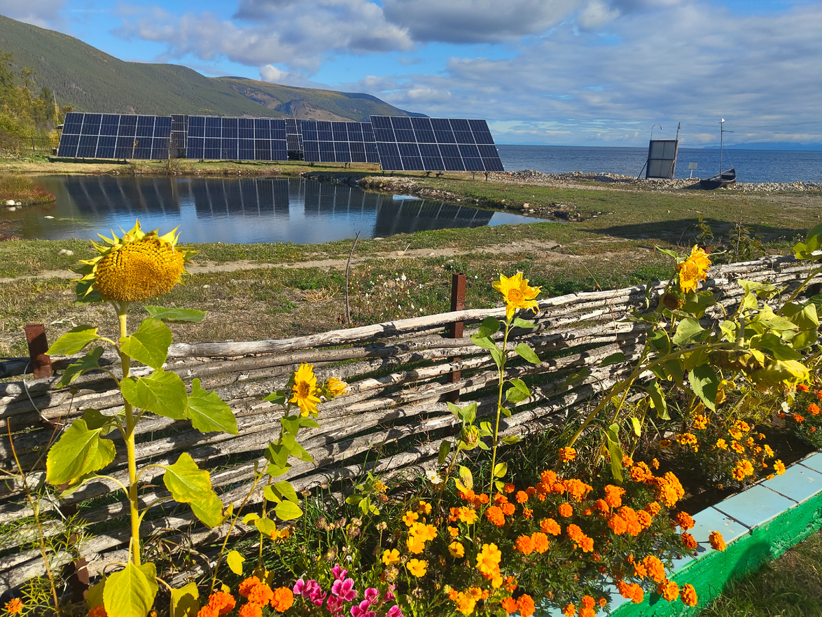 Станция летом