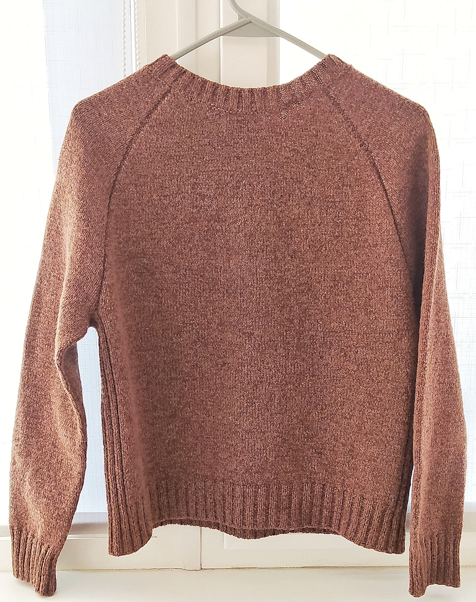 Джемпер. Вид со спины.