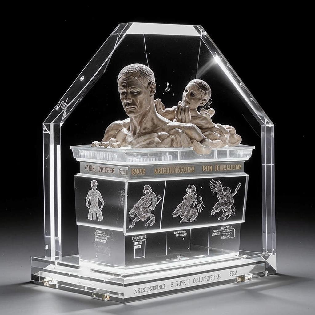 Приветствую вас, дорогие читатели! 🌟 Сегодня мы поговорим о теме, которая может оказаться крайне сложной и болезненной для многих людей – о переживании горя. Горе – это нечто такое, что рано или поздно касается каждого из нас, но как справляться с ним? Каждый человек уникален, поэтому и способы преодоления этого состояния могут сильно различаться. Порой они выглядят несколько необычно или даже абсурдно со стороны, однако если эти методы помогают человеку справиться с болью – значит, они имеют право на существование.

История 1: Хрустальный саркофаг

Давайте представим следующую картину: вы находитесь внутри огромного прозрачного кристалла, который окружает вас со всех сторон. Этот хрустальный саркофаг защищает вас от внешнего мира, создавая иллюзию безопасности. Сквозь его стены видны люди, природа, повседневные заботы, но никто не может проникнуть внутрь вашего укрытия. Эта метафора идеально отражает состояние, которое многие испытывают после утраты кого-то дорогого.

Когда я столкнулась с потерей близкого человека, у меня возникло ощущение, будто я действительно оказалась запертой в таком саркофаге. Мне казалось, что я полностью изолирована от окружающих, хотя физически находилась среди них. Внутри этой конструкции царила тишина, спокойствие и одновременно чувство холода и пустоты. Этот образ стал своеобразным символом того, что иногда нам всем нужно дать себе возможность побыть наедине с собой, чтобы собраться с мыслями и набраться сил перед тем, как снова вернуться к обычной жизни.

История 2: Плач под дождем

Кто из нас не помнит сцены из фильмов, где герои, стоя под проливным дождем, дают волю своим эмоциям? Однажды я тоже решила попробовать этот метод. Да, да, именно так – я выбежала на улицу прямо под дождь и позволила слезам свободно течь по моему лицу, смешиваясь с каплями воды. Это странное, но удивительно освобождающее действие позволило мне почувствовать, как часть моей боли буквально растворяется в этом потоке.

История 3: Танцы в темноте

Один из мои