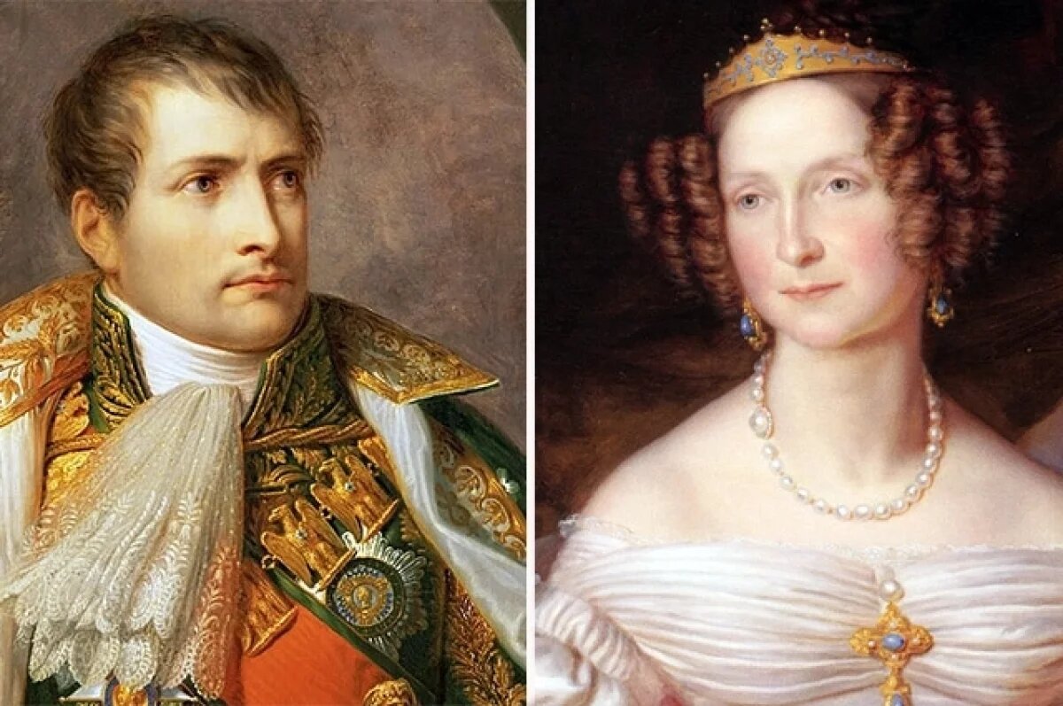    Наполеон Бонапарт и великая княжна Анна Павловна.