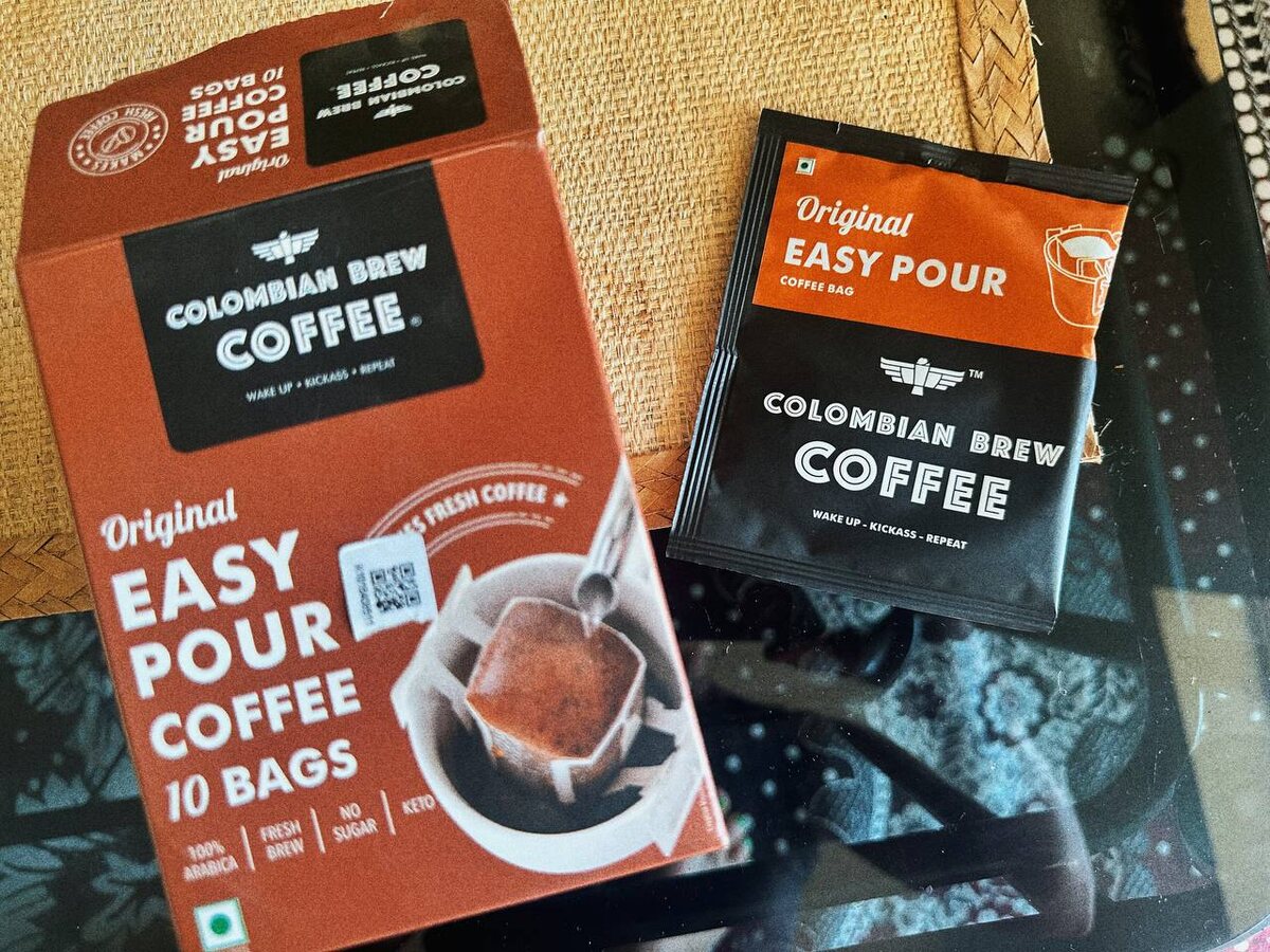 Вот этот кофе я заказаала на пробу