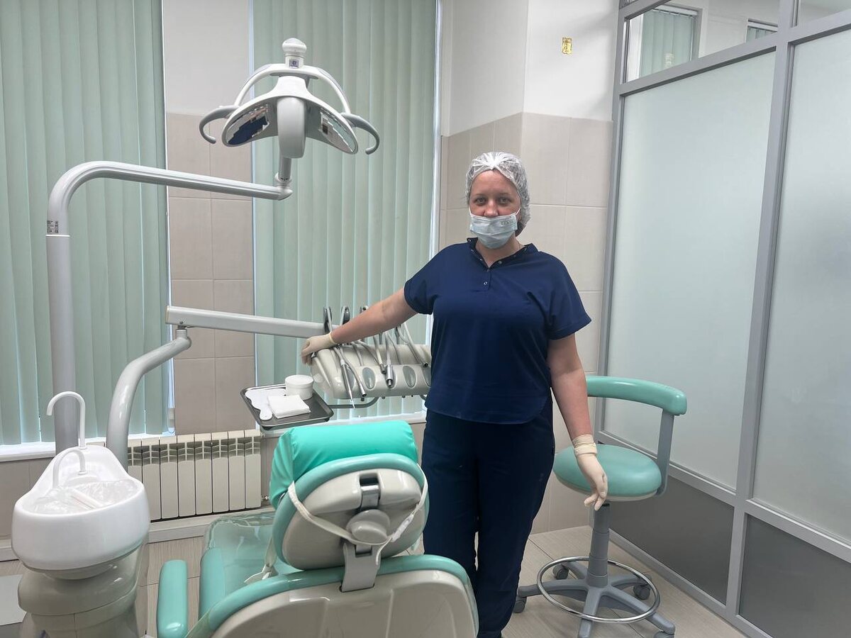 Анна на работе. Фото предоставлено собеседницей