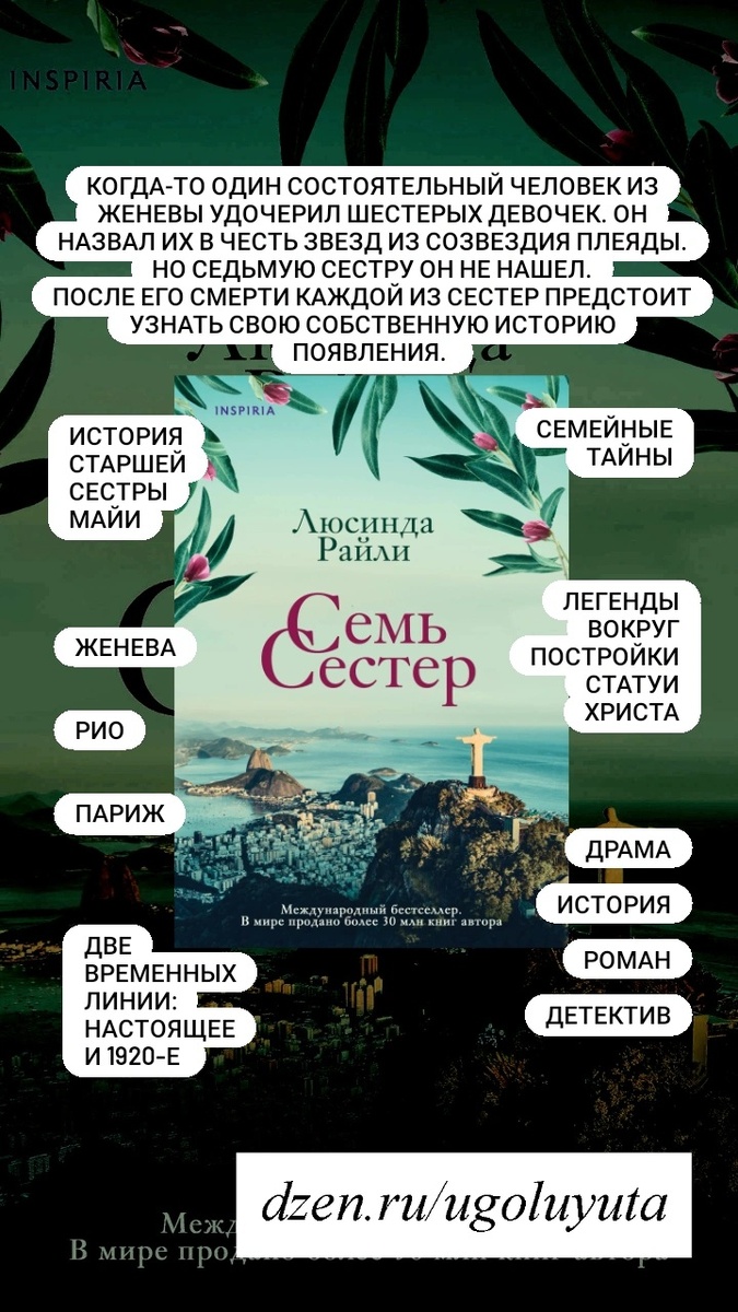 Люсинда Райли - "Семь сестёр"