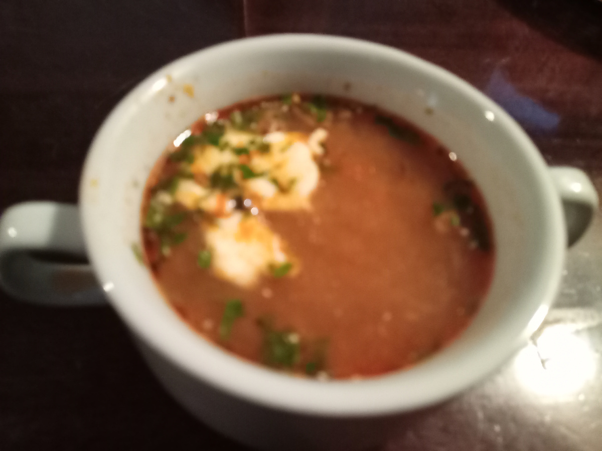 Первое блюдо