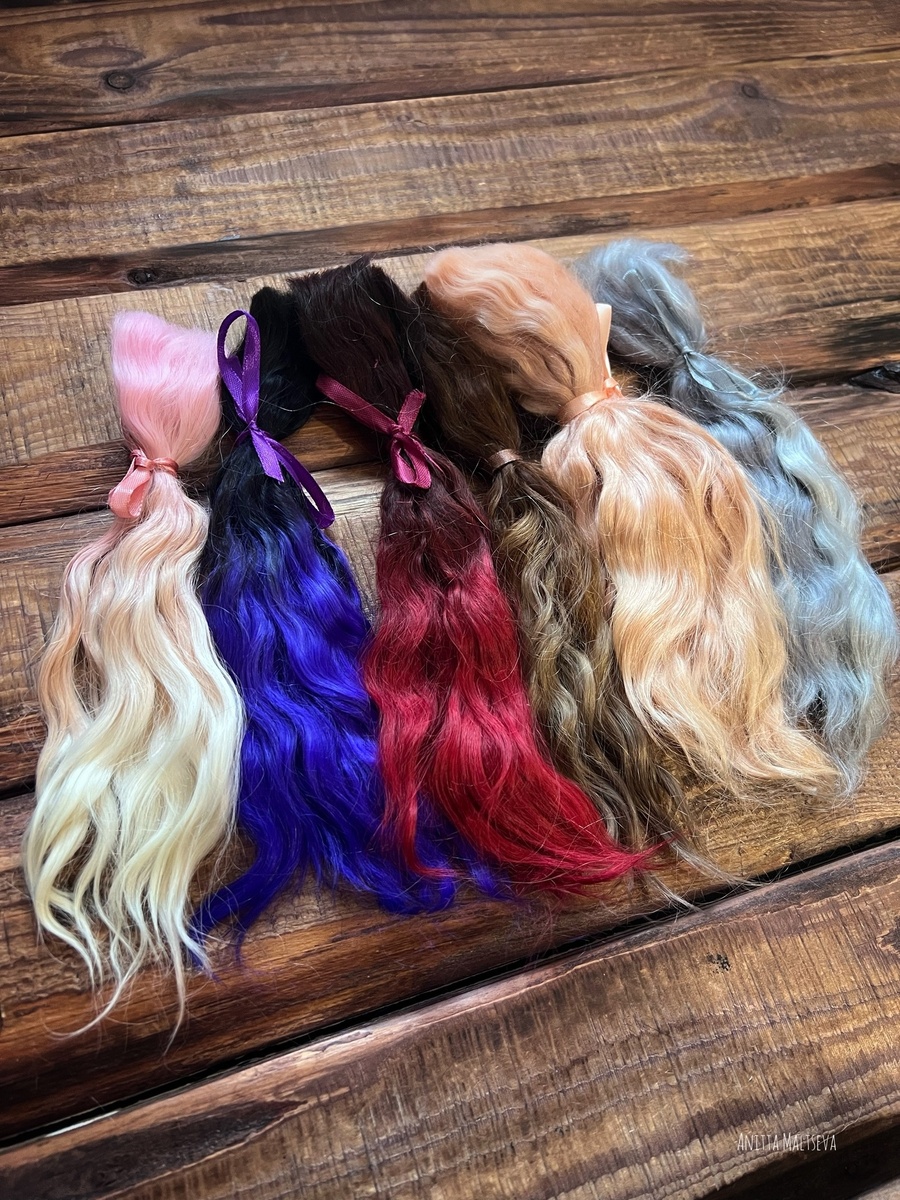 Новая партия локонов козочки. Листай, чтобы увидеть больше фото!