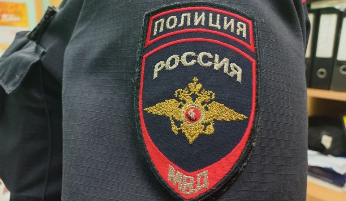     Шеврон полиции. Источник: ОМВД по ЧГО Автор фото: Отдел МВД по ЧГО