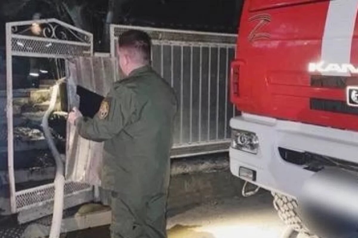    В Новороссийске пенсионер погиб при пожаре в частном доме