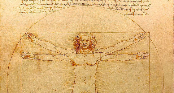 Виртувианский человек Леонардо ДаВинчи