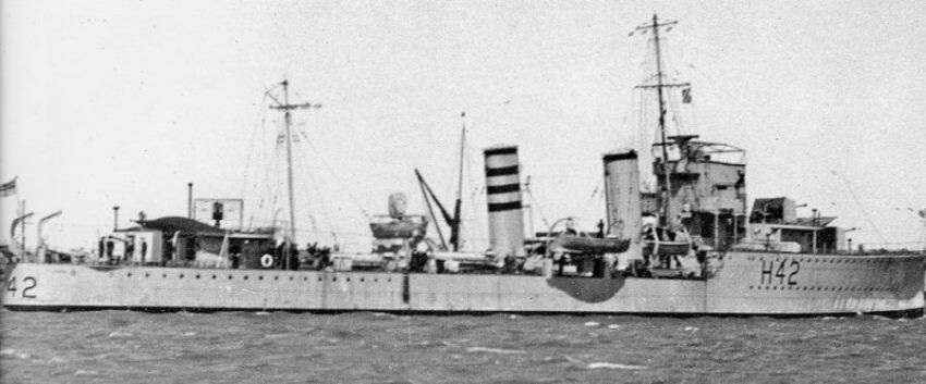 Эсминец «Арроу» (1935 год) – восьмой корабль типа «Акаста»