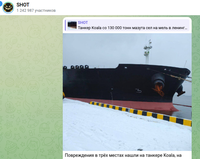    Скриншот t.me/shot_shot