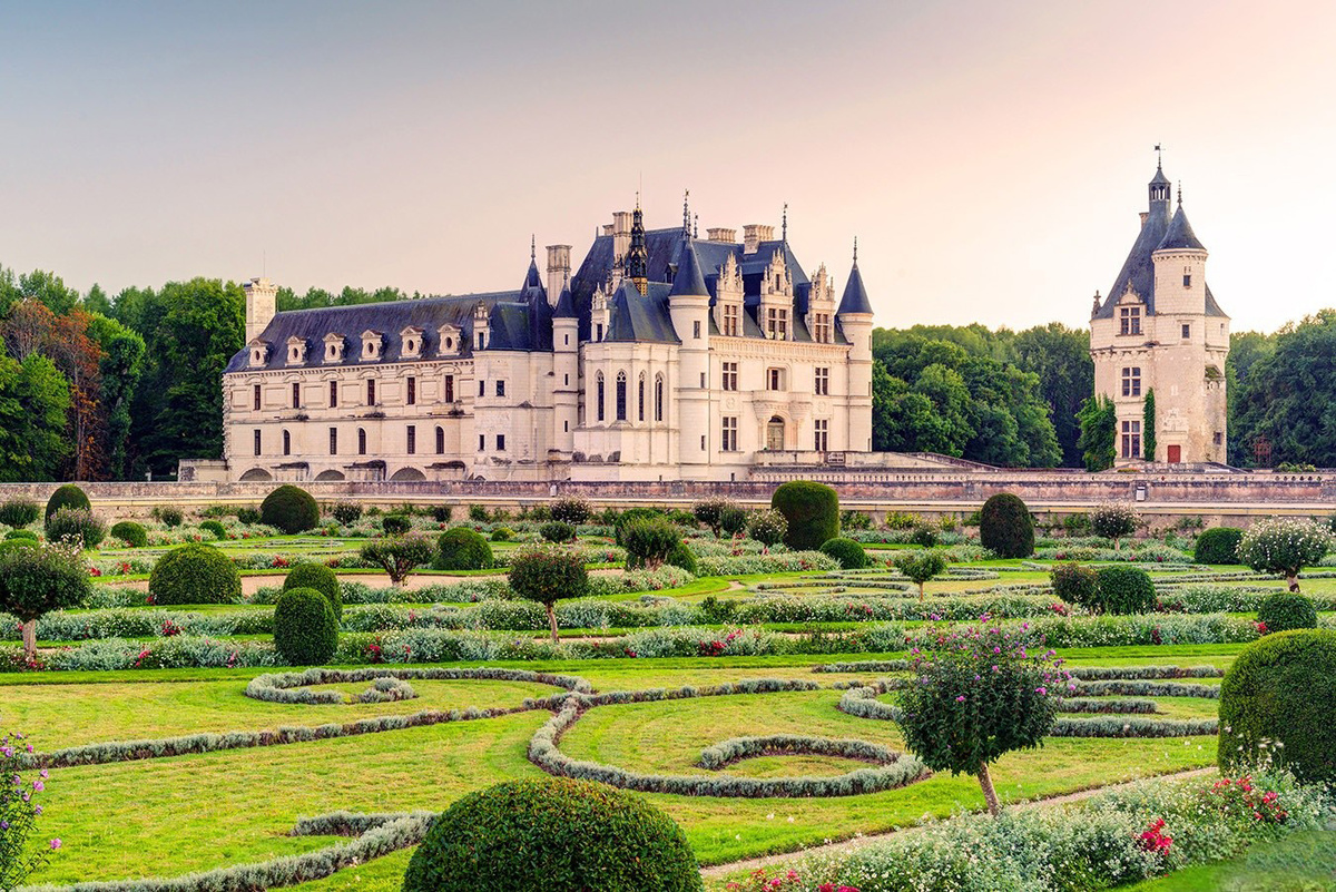 Сад Дианы де Пуатье, замок Шенонсо