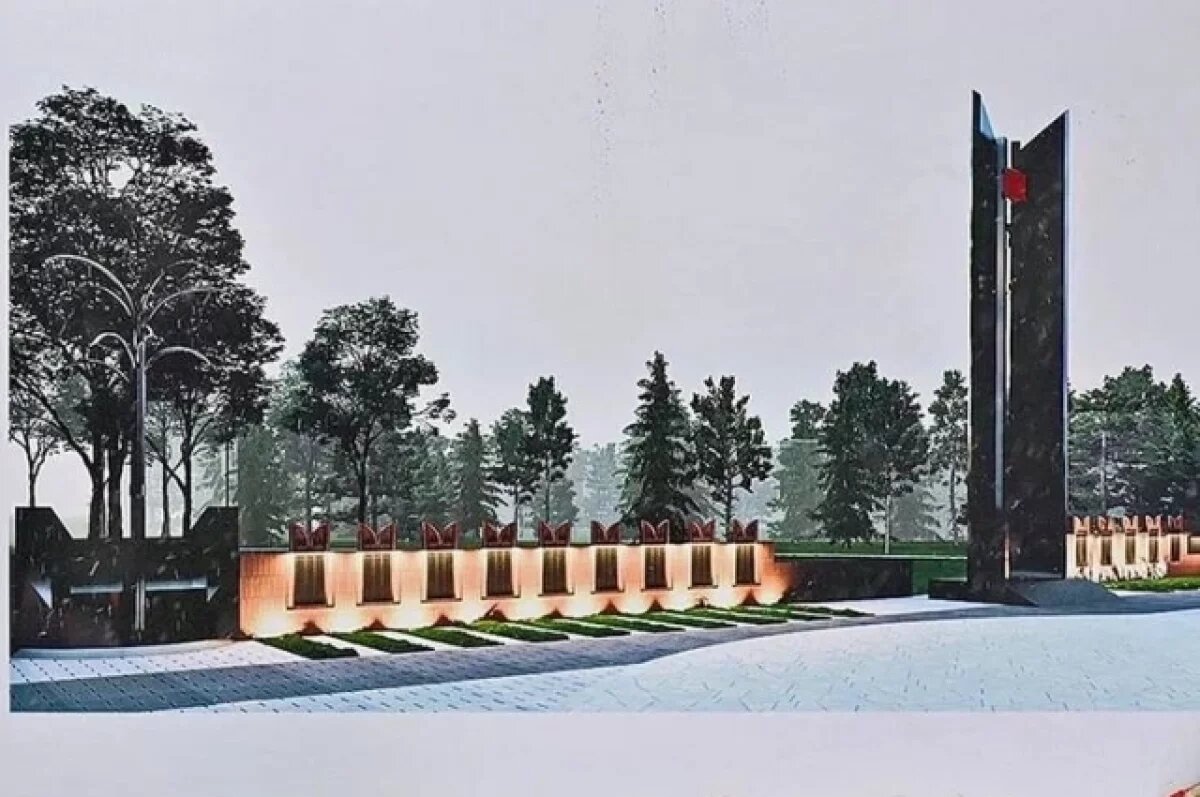    В парке Победы Самары продолжается реконструкция мемориального комплекса