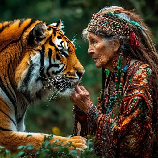 Тигр и шаманка