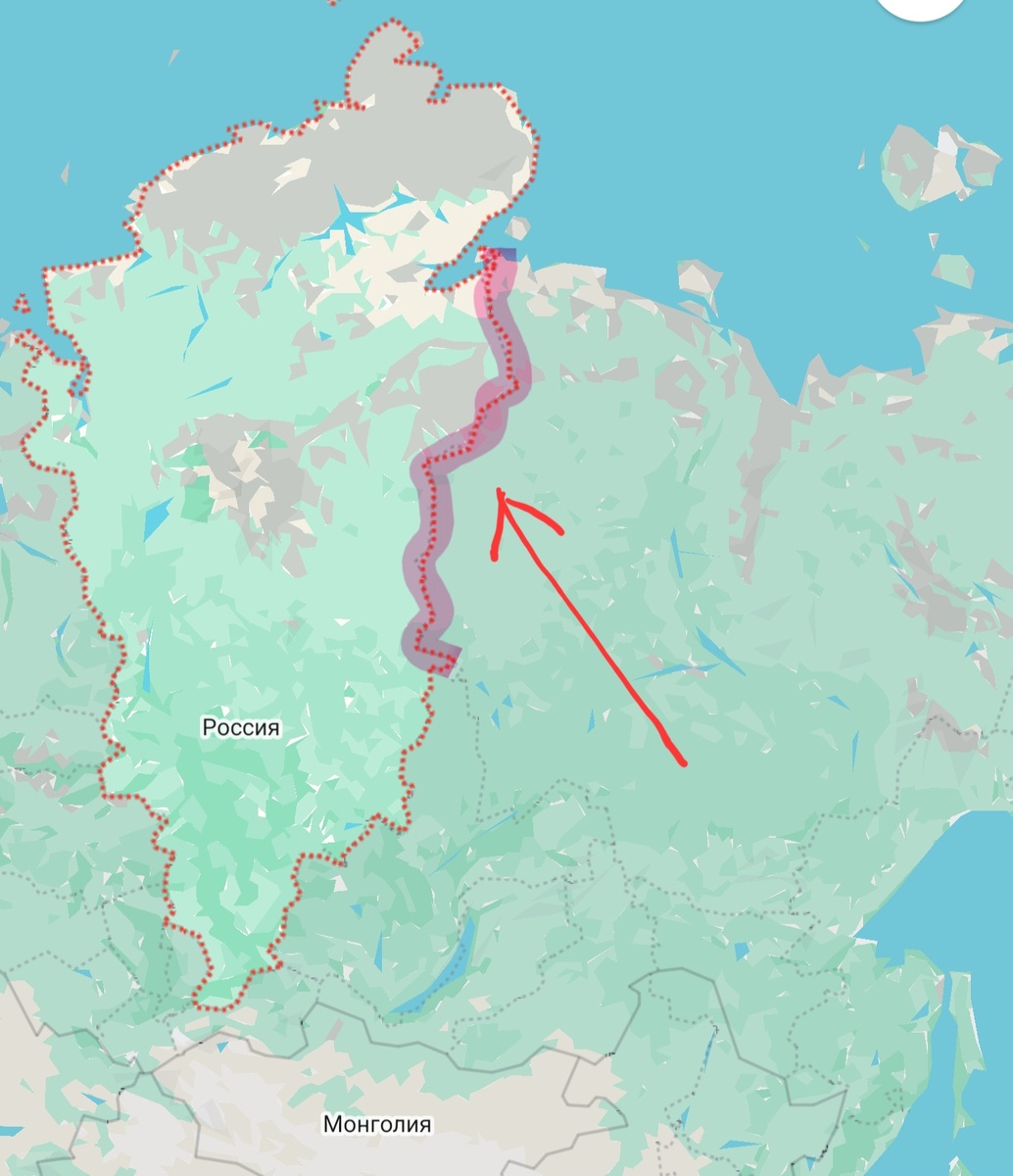 Граница между субъектами 