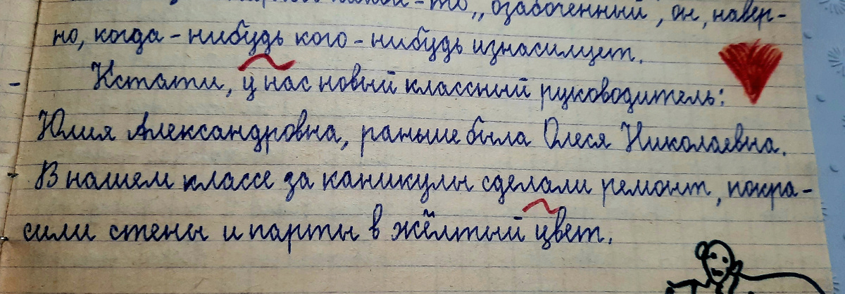 Из личного дневника. 