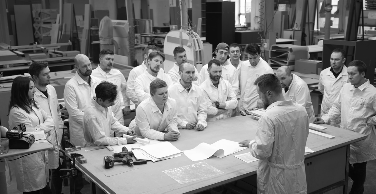 Мебельное производство FiftyFourms в Санкт-Петербурге