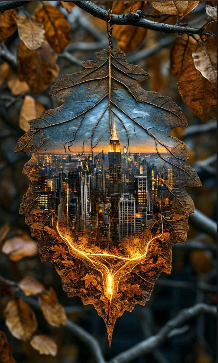 Лист орешника….