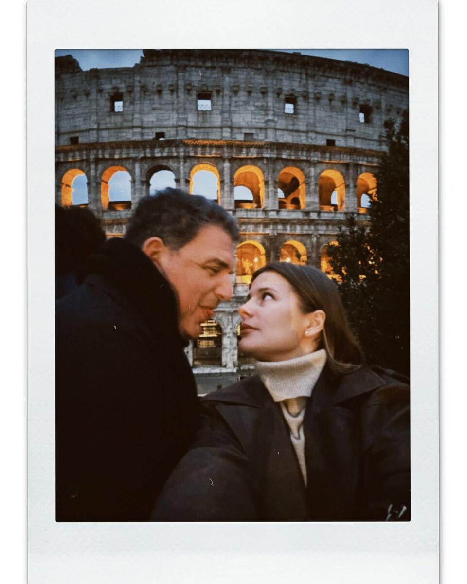 Максим Виторган и Анна Короткова в Риме. Начало 2025 года. Соцсети