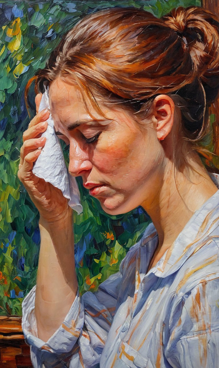 Обыденность. Иллюстрация создана с помощью нейросети StableDiffusion и программы Photoshop.