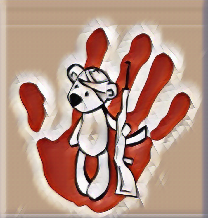 Автомат ему выдали маленький.
Сапоги ему выдали маленькие.
Каску выдали маленькую
и маленькую —
по размерам —
шинель. Роберт Рождественский . Источник - https://www.culture.ru/poems/42703/na-zemle-bezzhalostno-malenkoi