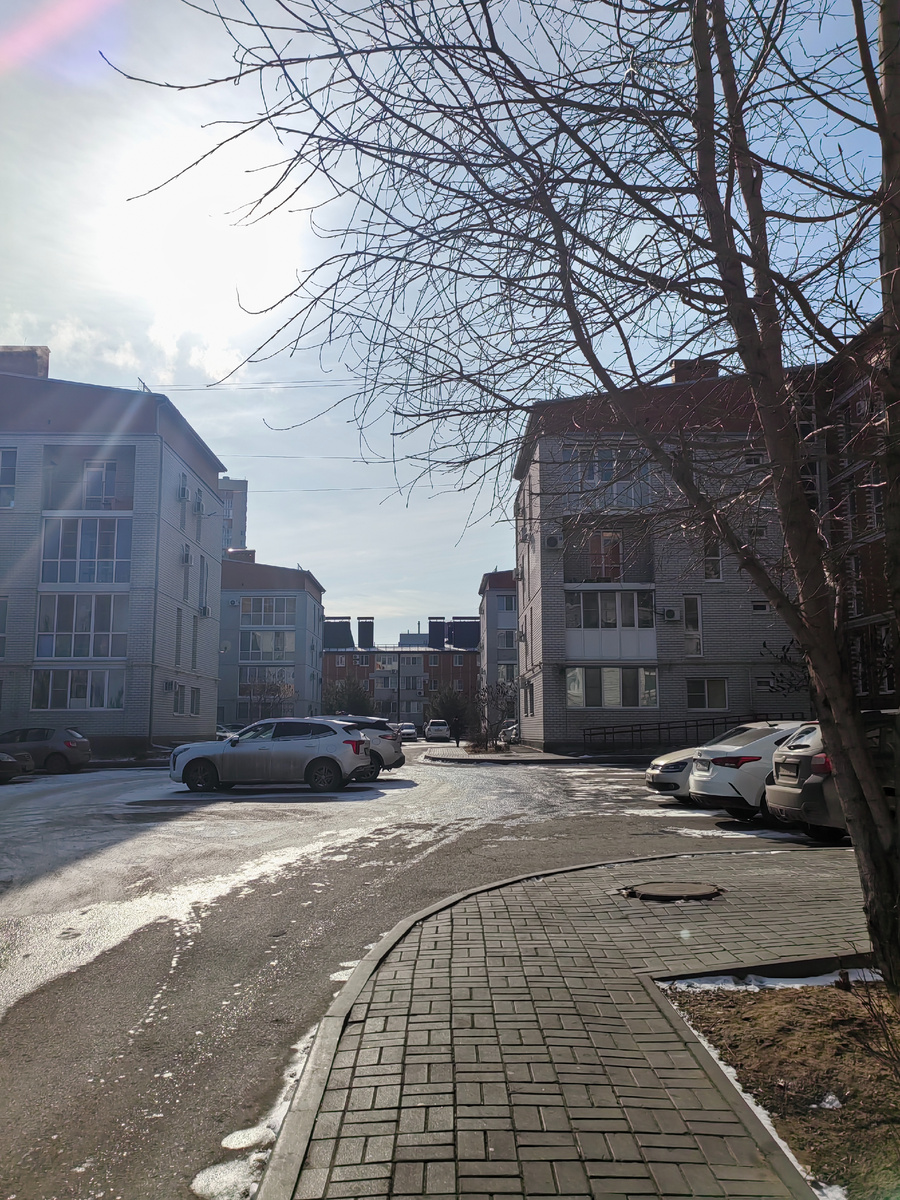 От снега нет и следа