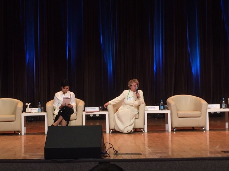 Выступление в конференц-зале МГИМО