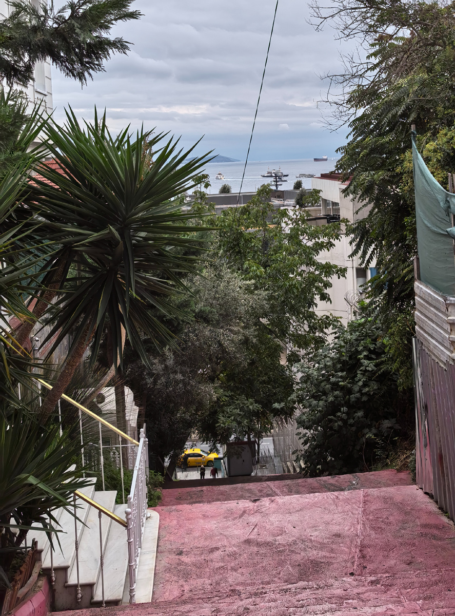 На улочках Стамбула.