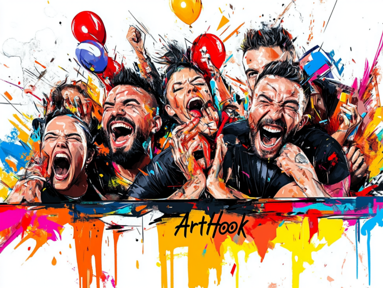    Портрет на годовщину компании: уникальный корпоративный подарок, который укрепит командный дух и создаст памятные моменты Art-Hook.Ru