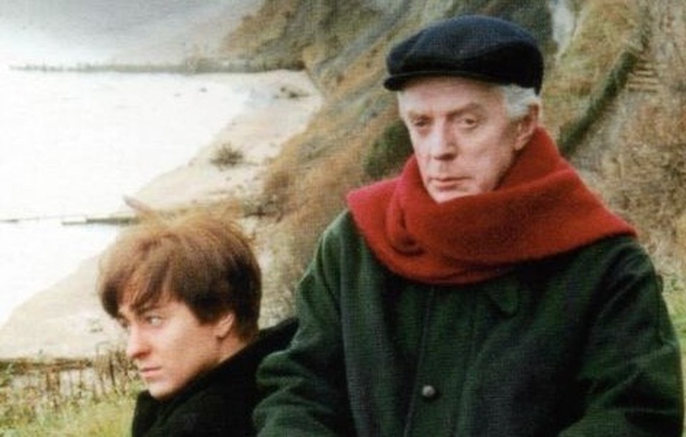   Олег Стриженов и Сергей Безруков в фильме "Вместо меня", 2000 г.