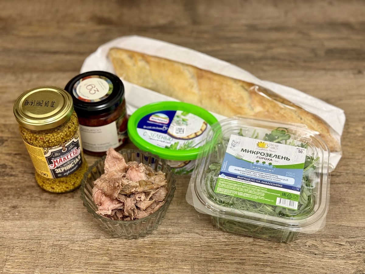 Список требуемых продуктов