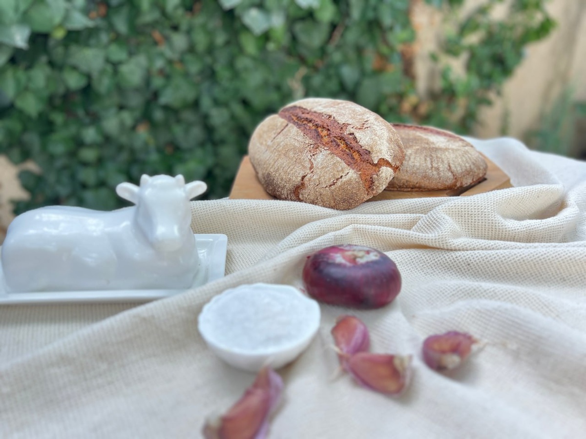 Ржано-пшеничный подовый хлеб