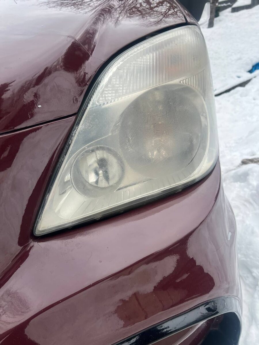 Механическая полировка применяется для запущенных случаев как на фото