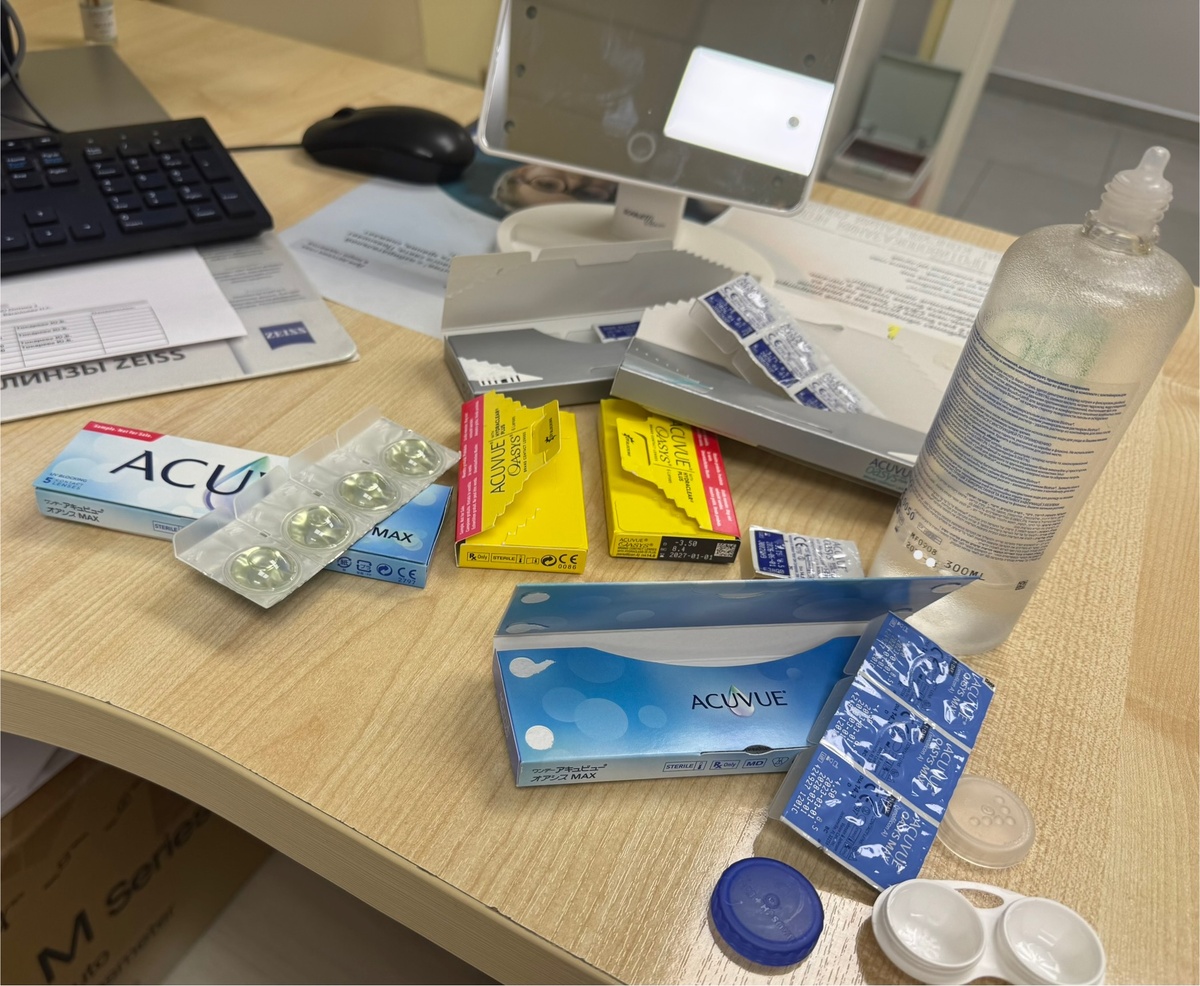 Мой рабочий стол после приёма