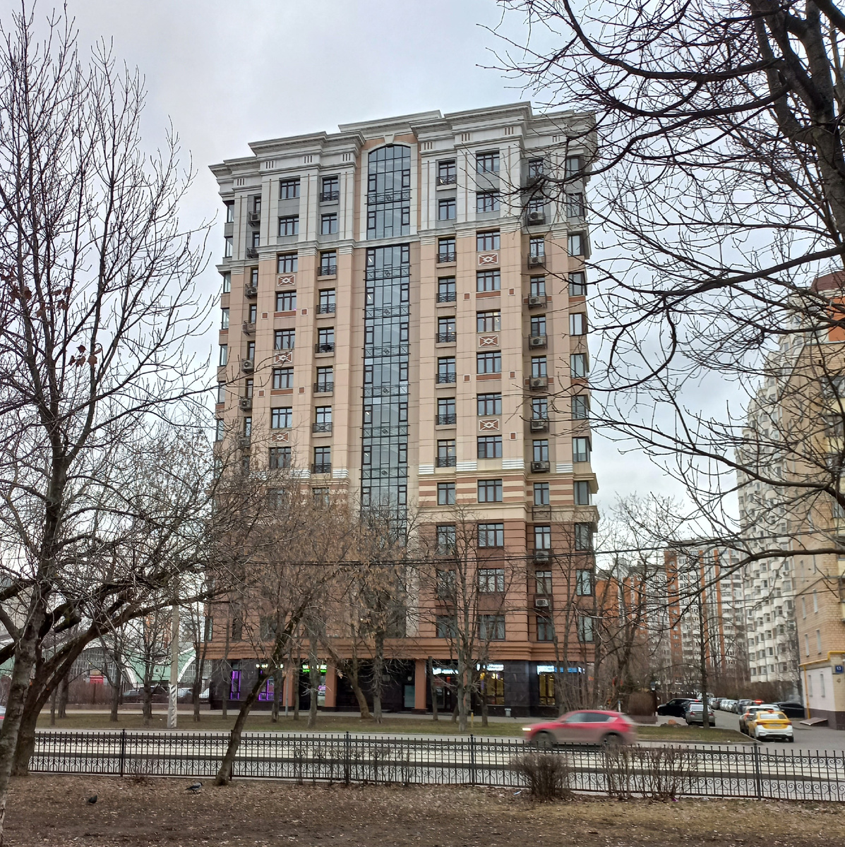 ЖК "Дом на Рогожском Валу". Фото - февраль 2025.