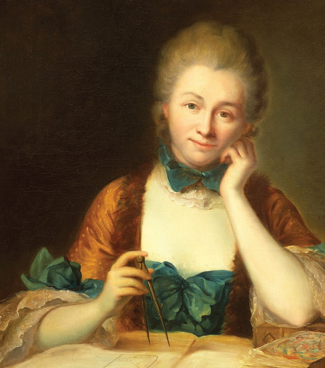 Морис Квентин де Ла Тур «Портрет Эмили дю Шатле»