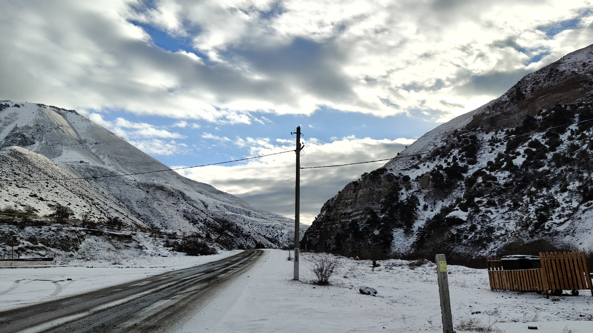 По дороге в горную Ингушетию