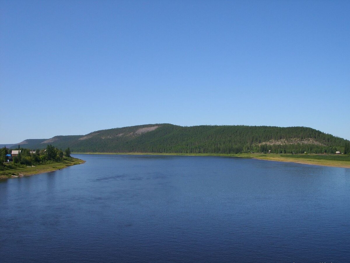 Река Алдан.