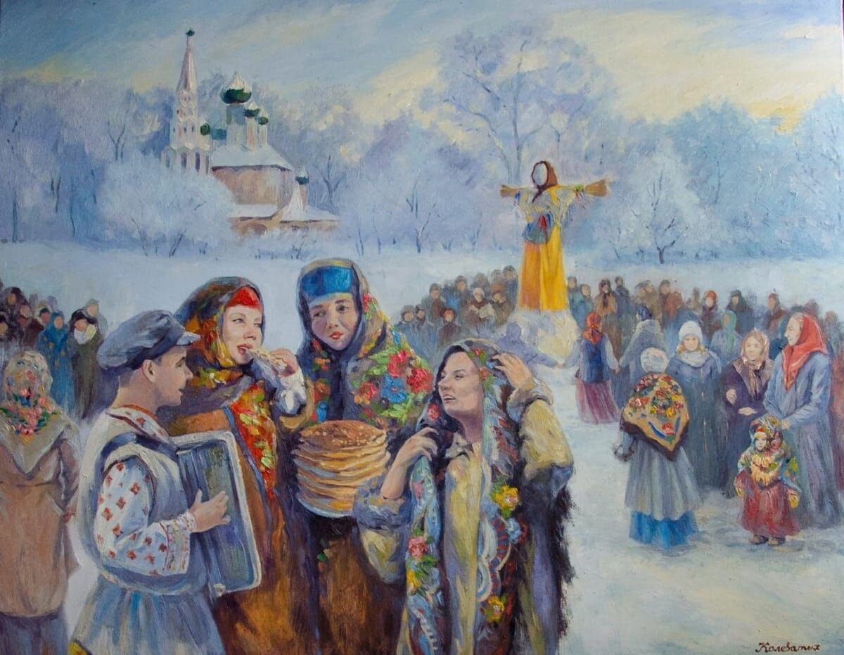 Борис Кустодиев 1916 г