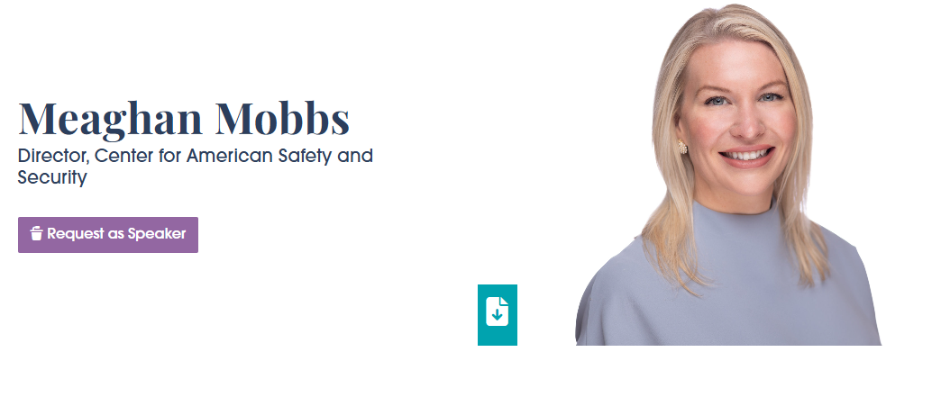    Меган Моббс. Фото: скриншот iwf.org