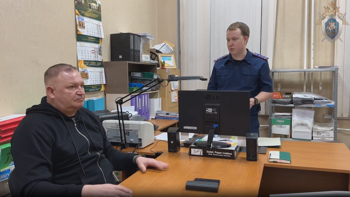 Фото: скриншот с оперативного видео Следственного управления по Калининградской области
